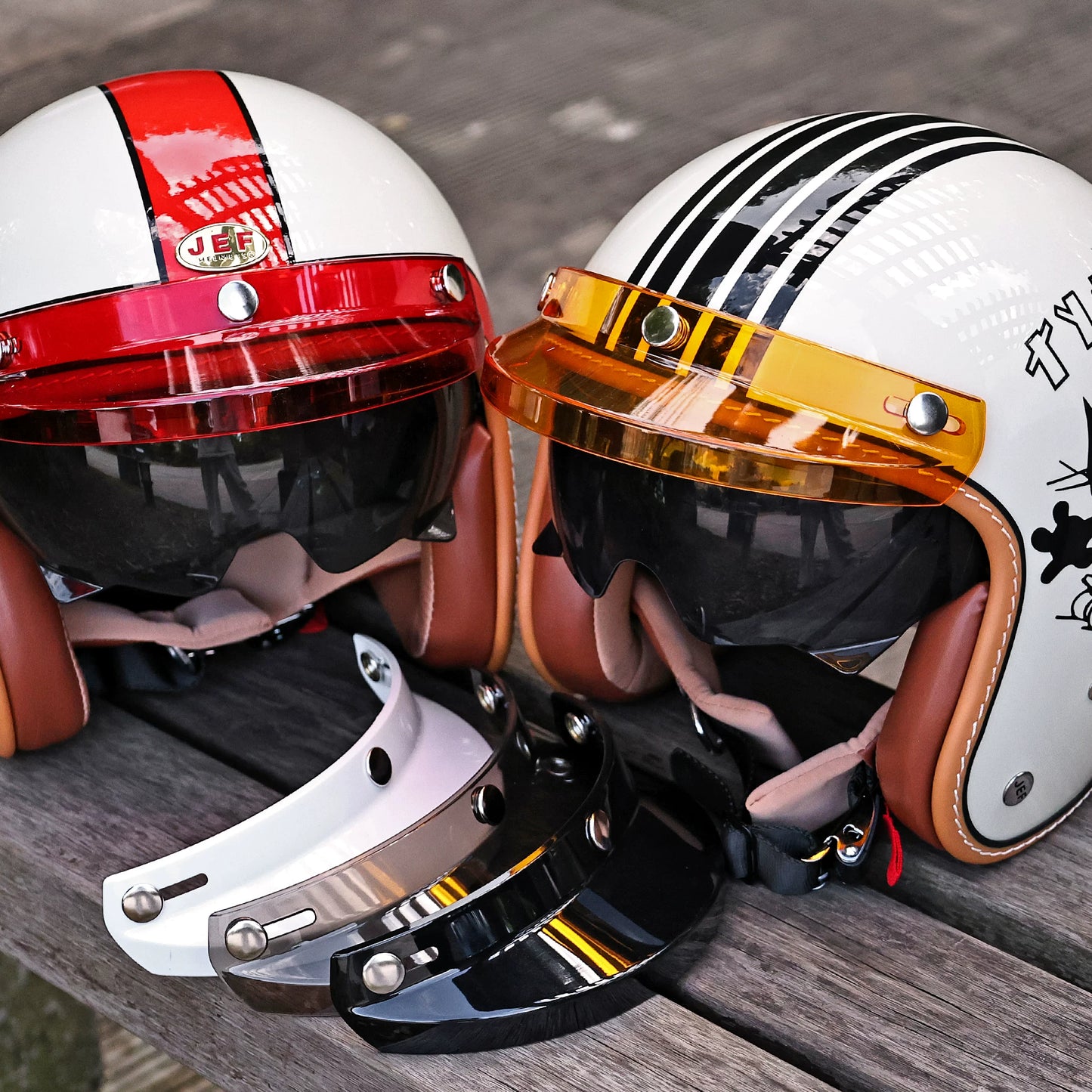 Taiwan Vintage Helmet Brim Half Helmet Brim Motorcycle Helmet Sun Hat Along Three Quarters Helmet Sun Protection Accessories