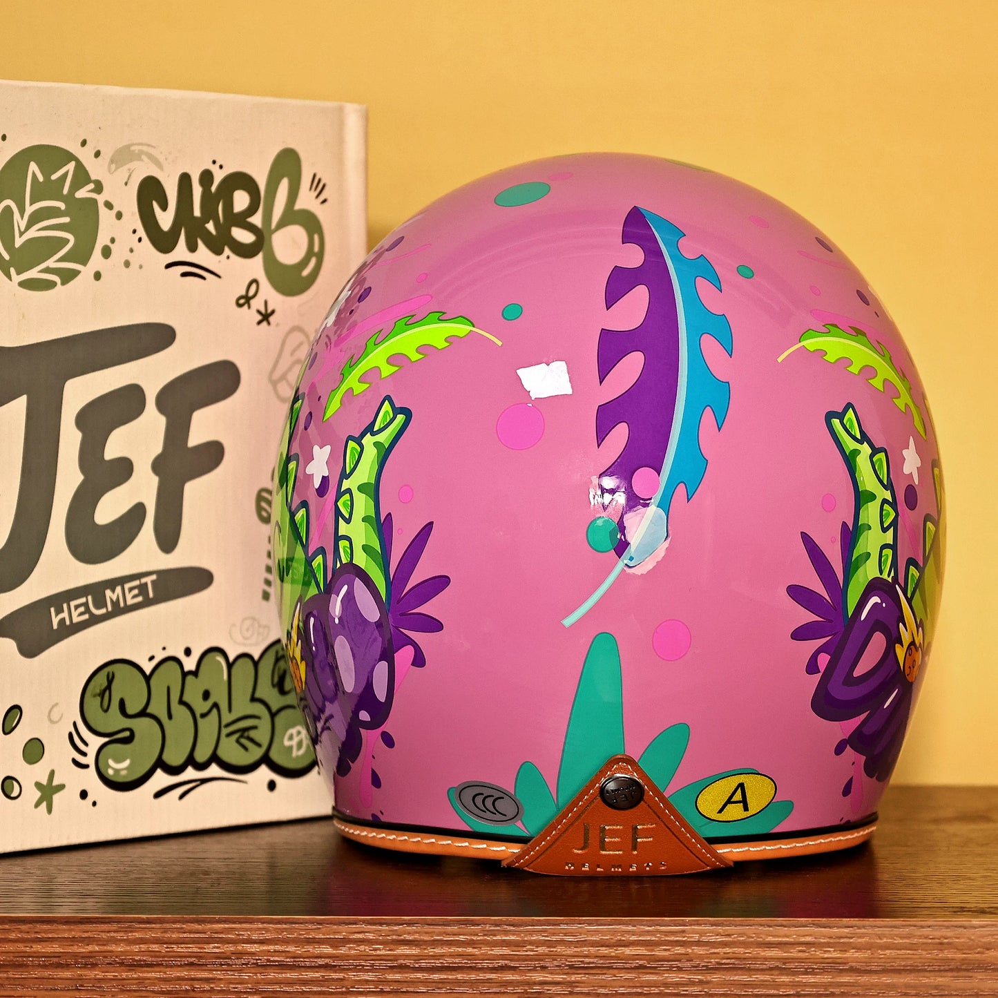Taiwan JEF children's helmet female 3C four-season helmet spring and summer male students electric vehicle motorcycle cute hard hat