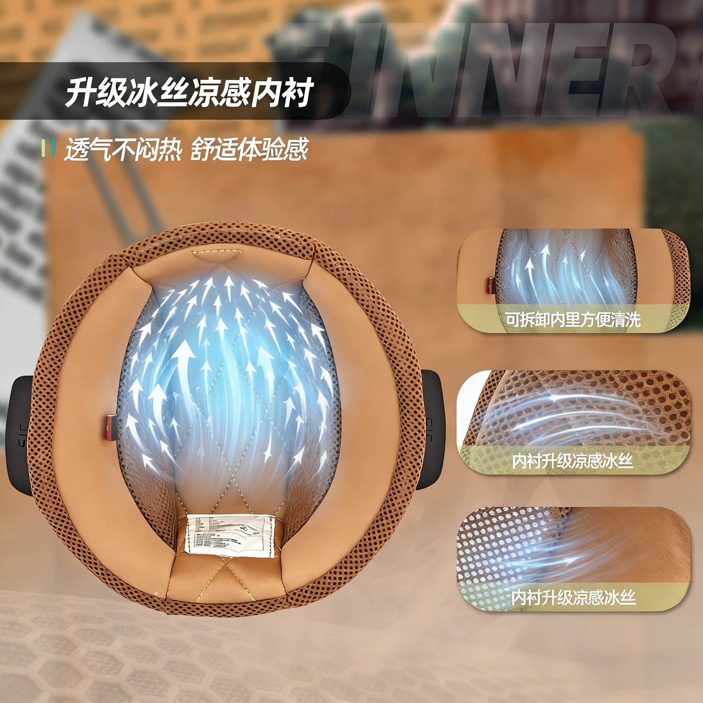 Taiwan JEF retro half helmet motorcycle locomotive men and women with the same summer scoop helmet electric cool lining light helmet 3C