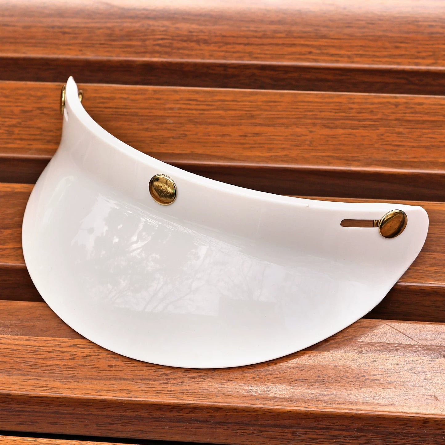 Taiwan JEF helmet brim motorcycle 3/4 helmet three-button small helmet body brim sun visor retro universal tongue