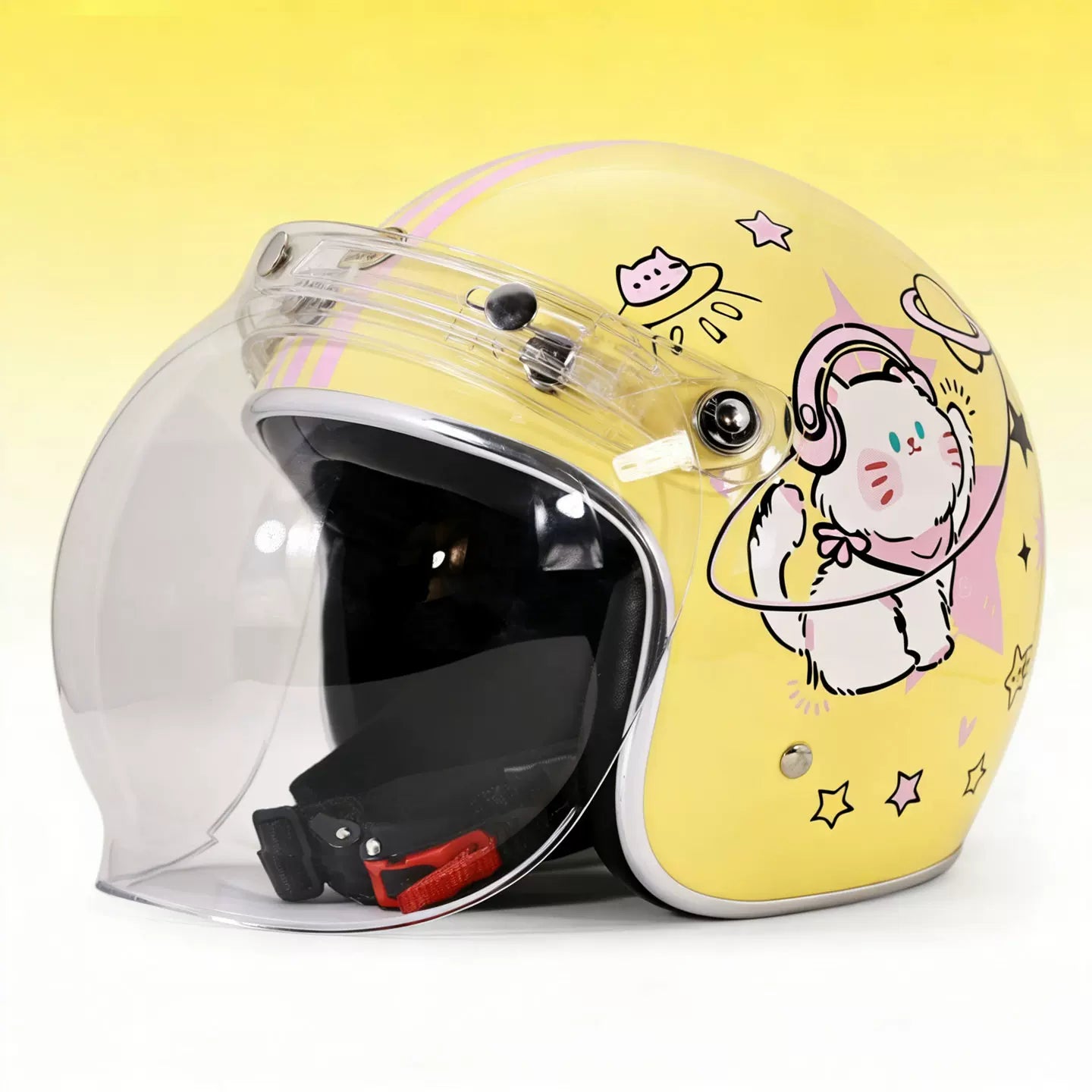 Taiwan JEF retro small helmet body electric pedal motorcycle helmet men and women spring and summer commuting three-quarter helmet