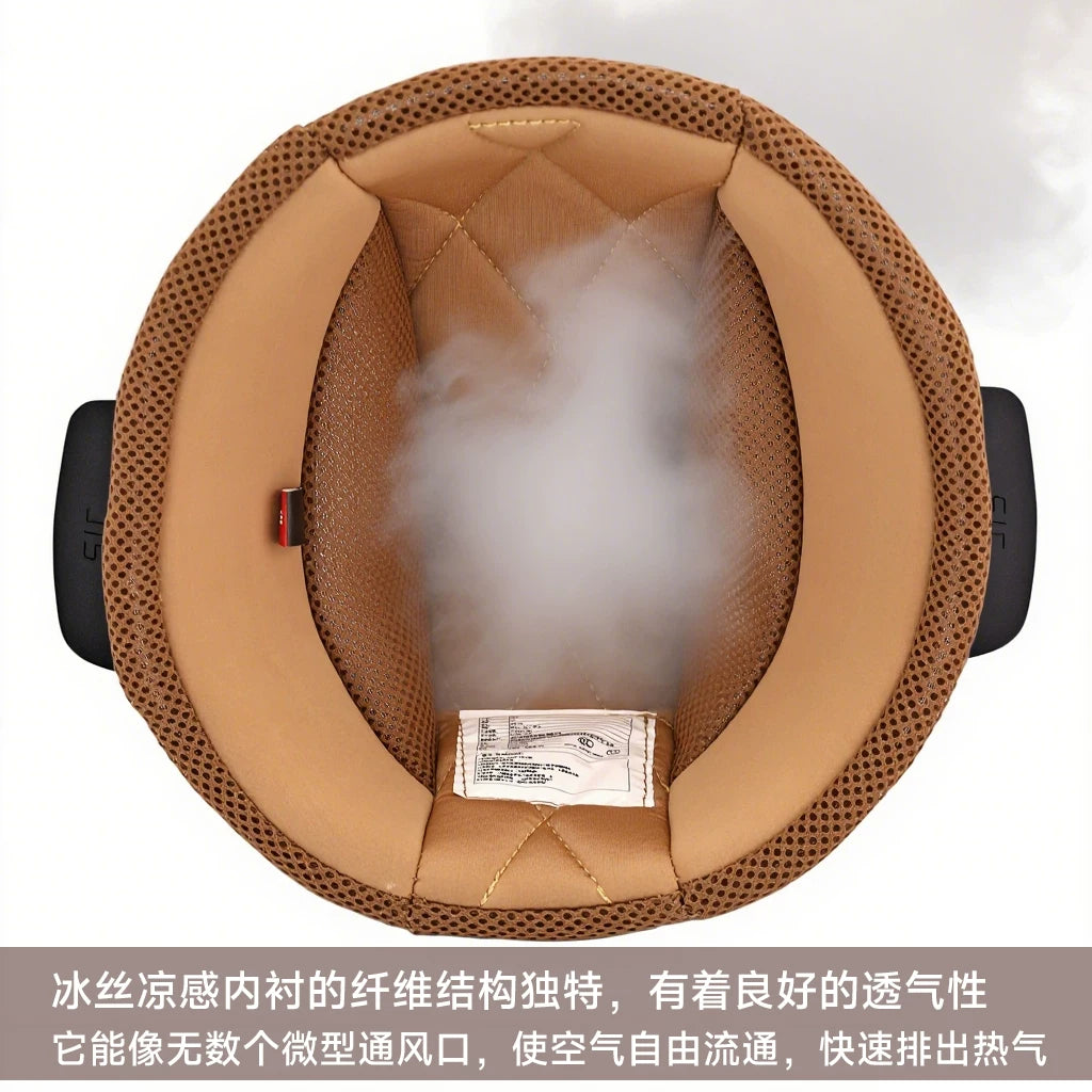 Taiwan helmet special cold silk cool lining summer breathable liner JEF315 suitable for EVO310 half helmet breathable