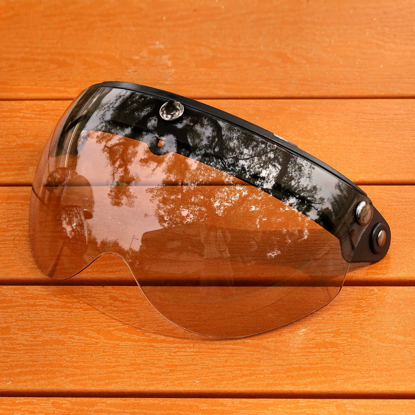 Taiwan JEF helmet, goggles, pilot W mirror, three-button lens, sun protection, UV protection, UV protection, enhanced wear resistance